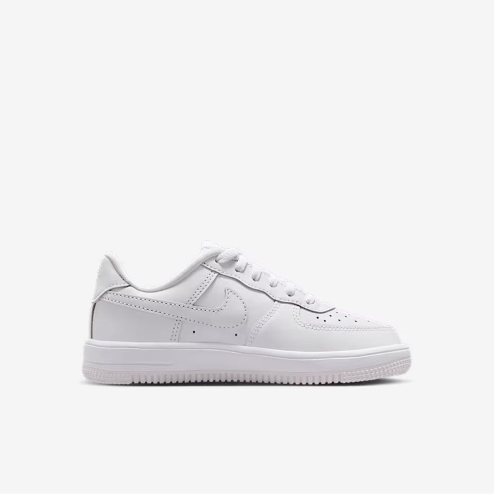 NIKE Kids' Grade School Air Force 1 Low Shoes White Sneakers Size 1 NEW - Picture 14 of 14